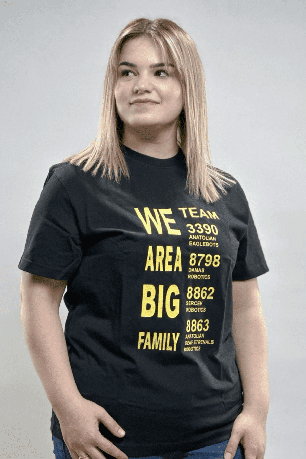 We Area Big Family T-shirt