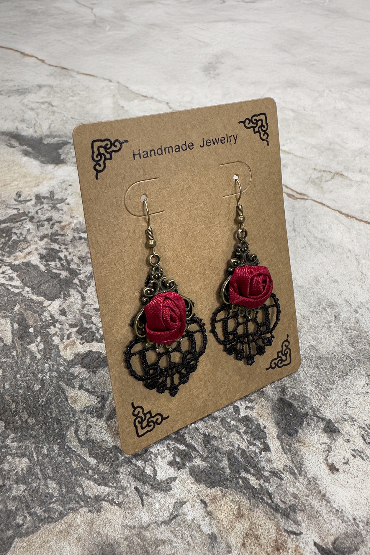 Güllü Flamenko Küpe